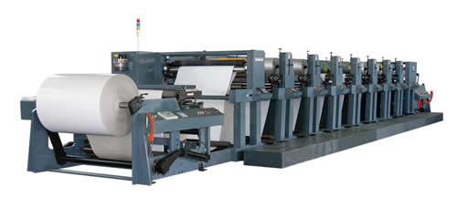 wide web flexographic printing